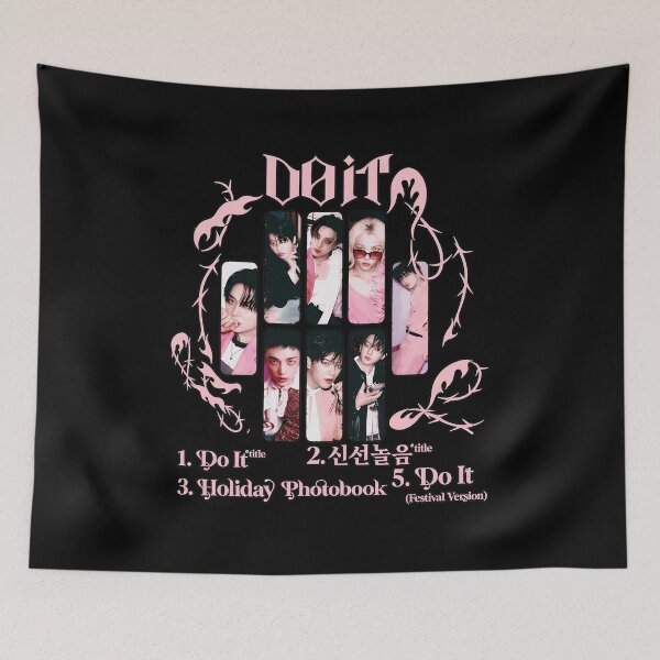 Item preview, K-Pop Style Idol Group Graphic  designed and sold by IssamAlan.