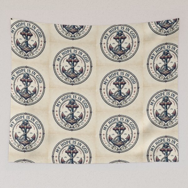 Item preview, My Hope Is In God Vintage Anchor designed and sold by MantoSagrado.