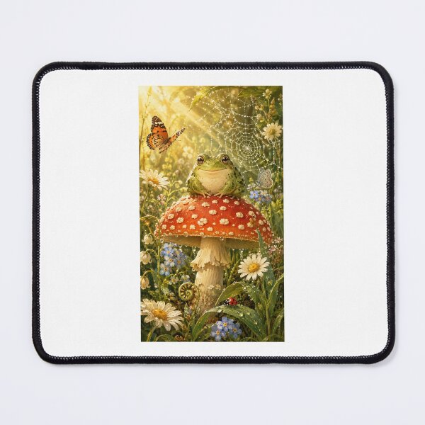 Item preview, Frog Gift - Cottagecore on Mushroom Phone Case designed and sold by RedRubyBubble.