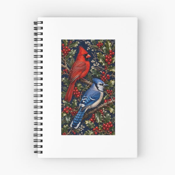 Item preview, Birding Gift - Birder Life Cardinal & Blue Jay Phone Case designed and sold by RedRubyBubble.