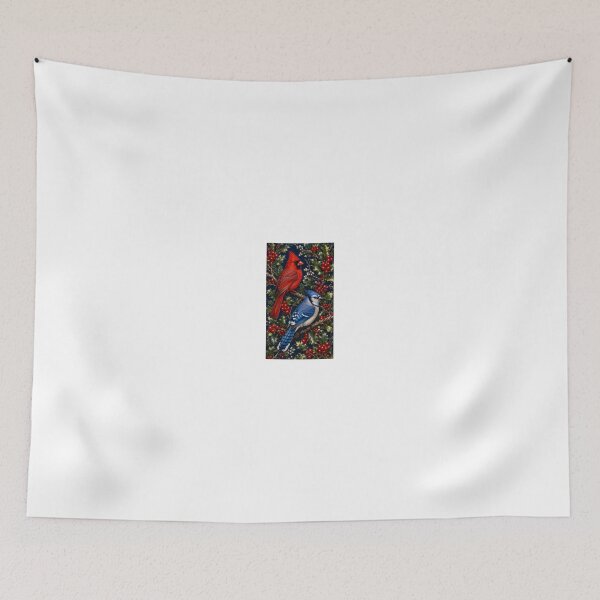 Item preview, Birding Gift - Birder Life Cardinal & Blue Jay Phone Case designed and sold by RedRubyBubble.