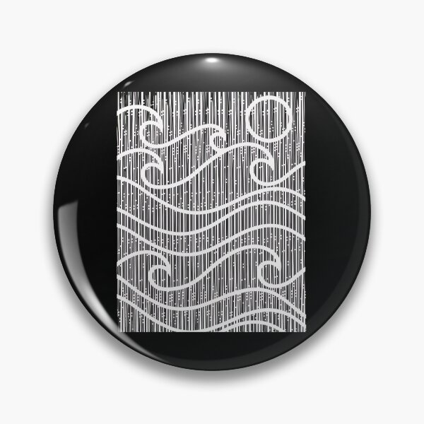 Item preview, Minimalist Wave Art with Sun/Moon designed and sold by helencacu.