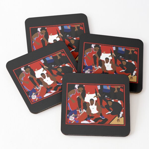 Artikelvorschau, Kawhi Leonard Game Winner Feier entworfen und verkauft von RatTrapTees.