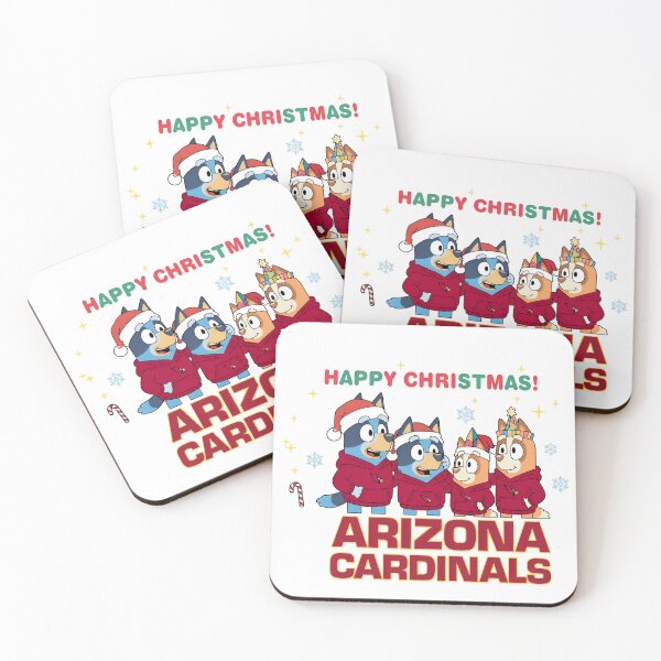 Item preview, Happy Christmas Bluey Arizona Cardinals Holiday designed and sold by satyajit67.