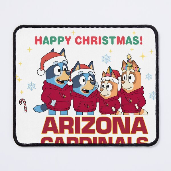 Item preview, Happy Christmas Bluey Arizona Cardinals Holiday designed and sold by satyajit67.
