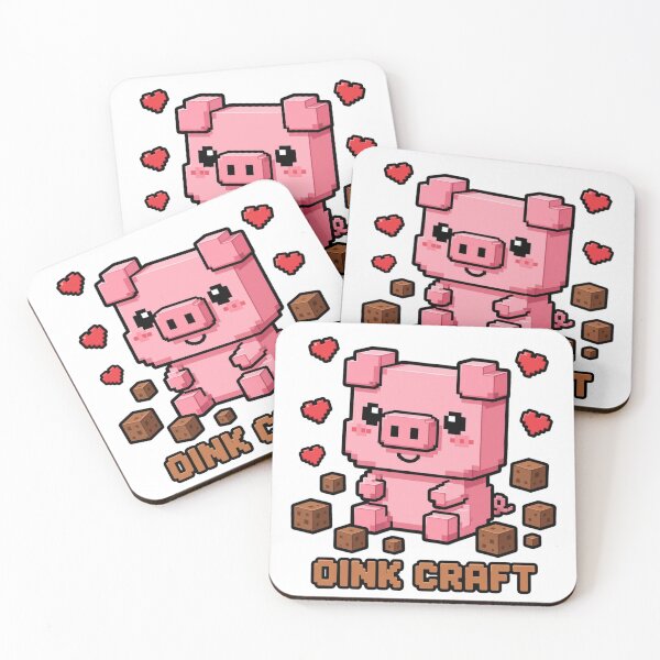 Artikelvorschau, Oink Craft entworfen und verkauft von GeeklyShirts.