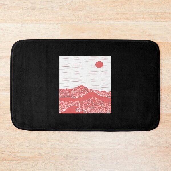 Item preview, Save Nature Landscape Sun Mountains Waves Art designed and sold by lasopent.