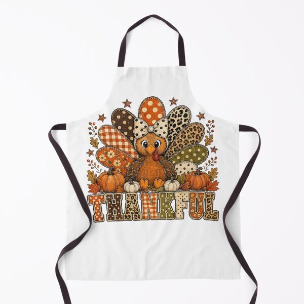Item preview, Patchwork Turkey Thankful Mixed Pattern Fall Pumpkins Graphic designed and sold by DYAFLK.