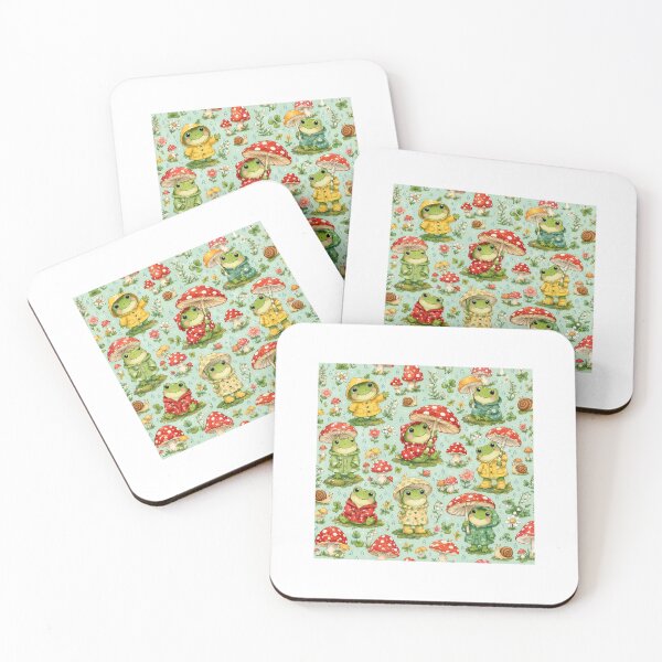 Item preview, Frog Gift - and Mushroom Phone Case designed and sold by RedRubyBubble.