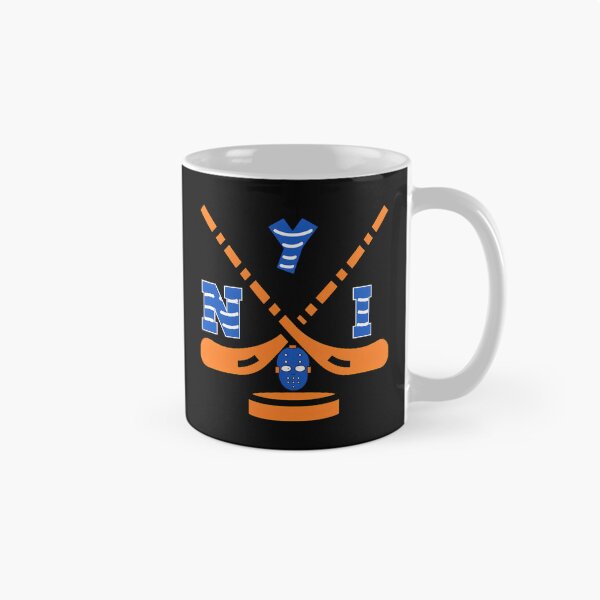 Item preview, NYI Hockey Mask Crossed Sticks  designed and sold by Carletziz.