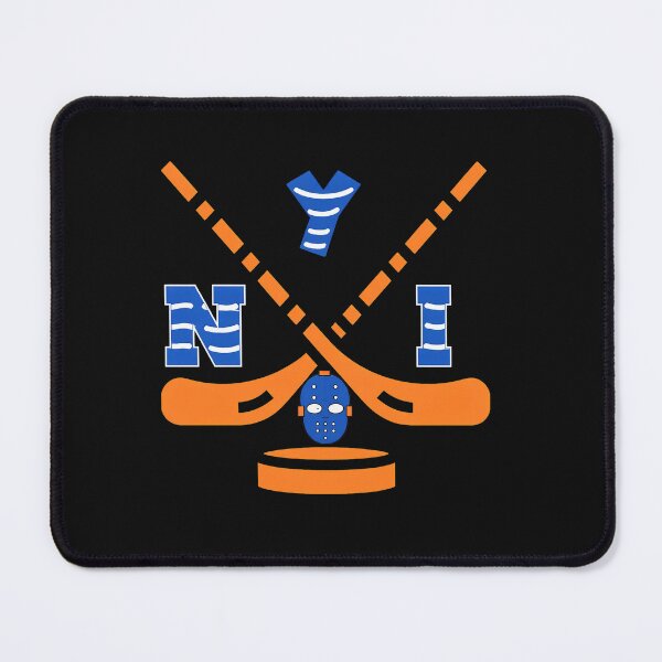 Item preview, NYI Hockey Mask Crossed Sticks designed and sold by Carletziz.