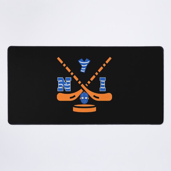 Item preview, NYI Hockey Mask Crossed Sticks designed and sold by Carletziz.