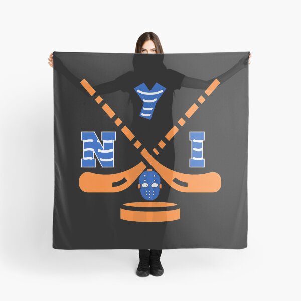 Item preview, NYI Hockey Mask Crossed Sticks designed and sold by Carletziz.
