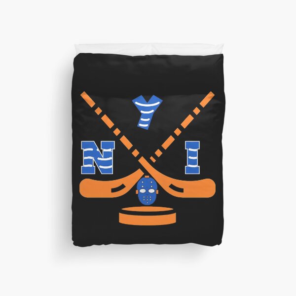 Item preview, NYI Hockey Mask Crossed Sticks designed and sold by Carletziz.