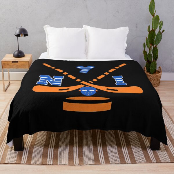 Item preview, NYI Hockey Mask Crossed Sticks designed and sold by Carletziz.