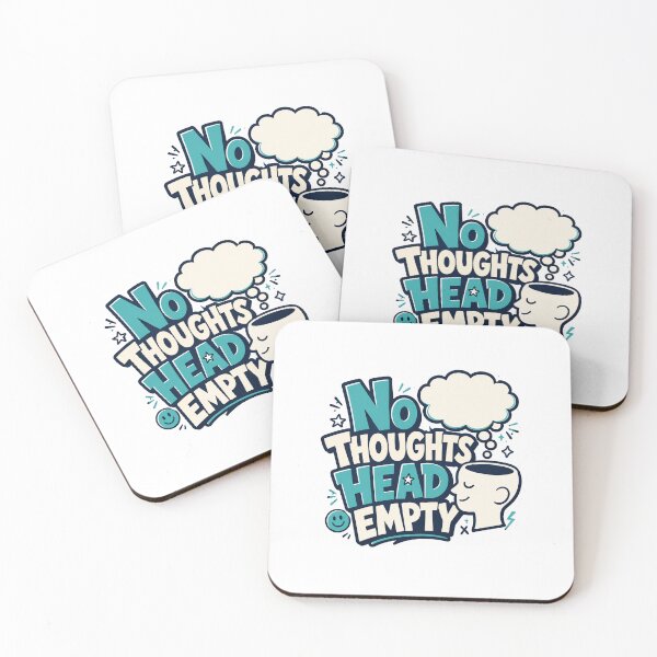 Item preview, No Thoughts Gift designed and sold by RedRubyBubble.