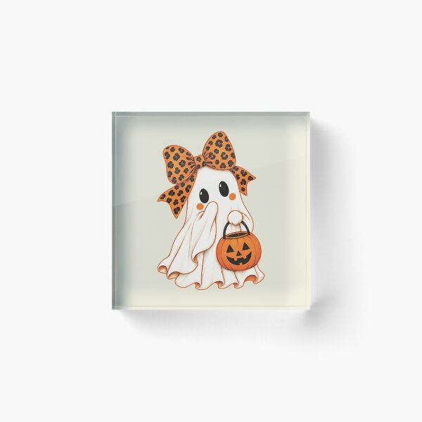 Item preview, Preppy Halloween Ghost, Spooky Season, Cute Ghost Boo designed and sold by KodiakMillyy.