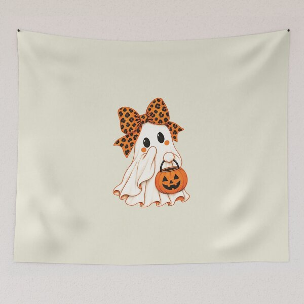 Item preview, Preppy Halloween Ghost, Spooky Season, Cute Ghost Boo designed and sold by KodiakMillyy.