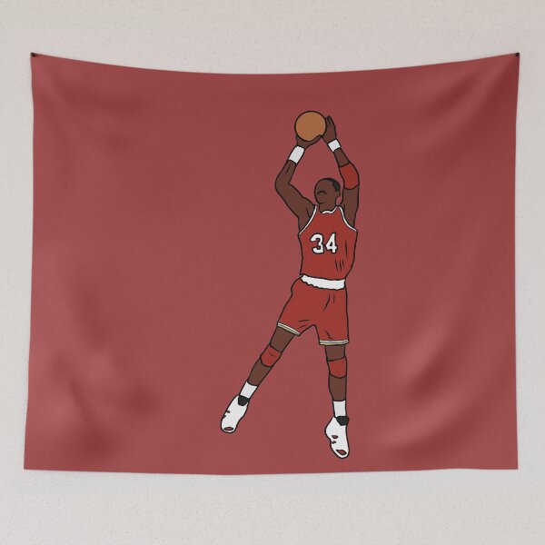 Item preview, Hakeem Olajuwon Fadeaway designed and sold by RatTrapTees.