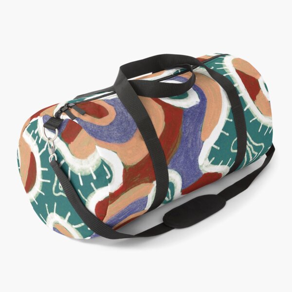 Item preview, Abstract Organic Cells Pattern – Terracotta & Teal designed and sold by Fani*.