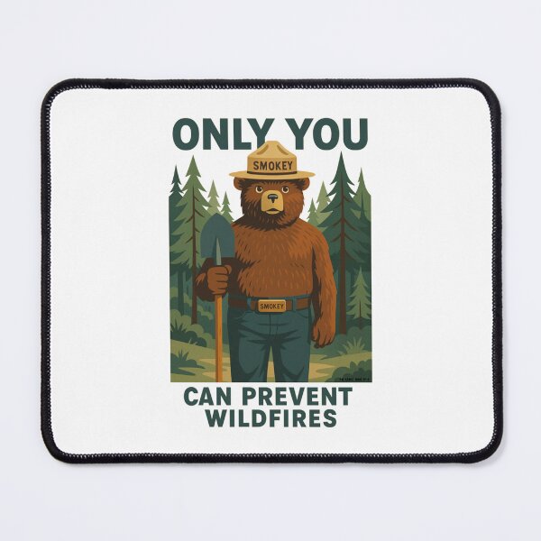 Item preview, Smokey Bear Prevent Wildfires Fun designed and sold by VickyKuhnart.