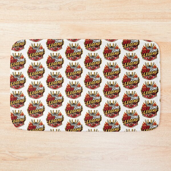 Item preview, Football Gift - Red Zone designed and sold by RedRubyBubble.