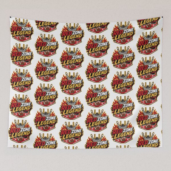 Item preview, Football Gift - Red Zone designed and sold by RedRubyBubble.
