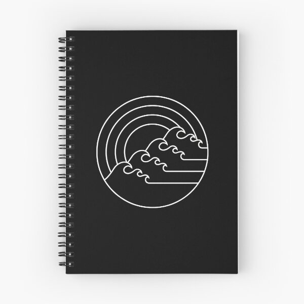 Item preview, Minimalist Wave Circle Art designed and sold by helencacu.