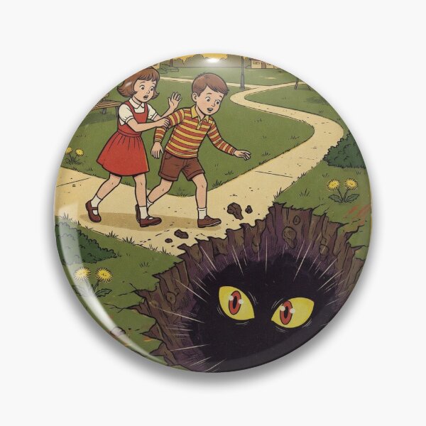 Item preview, The Hole in the Park - Vintage Mystery Comic Art designed and sold by Elite Wall Art.