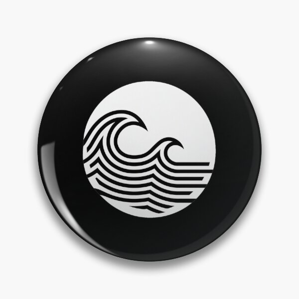 Item preview, Minimalist Wave Circle Graphic designed and sold by sotospor.