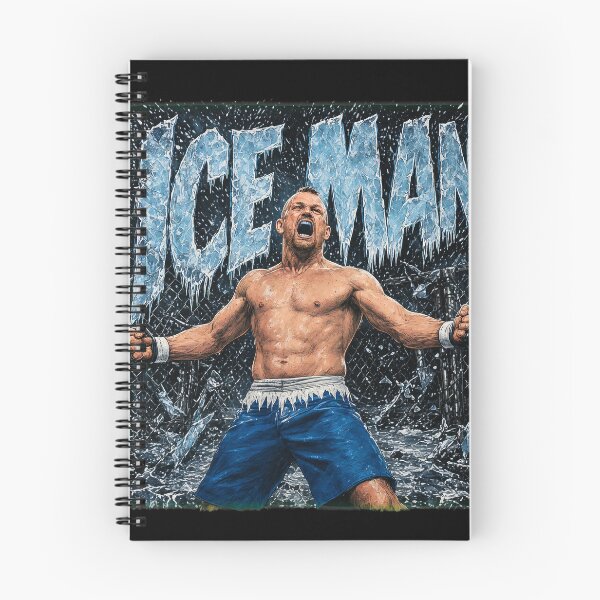 Item preview, Iceman Fighter Vintage Retro MMA Design designed and sold by ALEXJACKSONS.