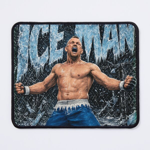 Item preview, Iceman Fighter Vintage Retro MMA Design designed and sold by ALEXJACKSONS.