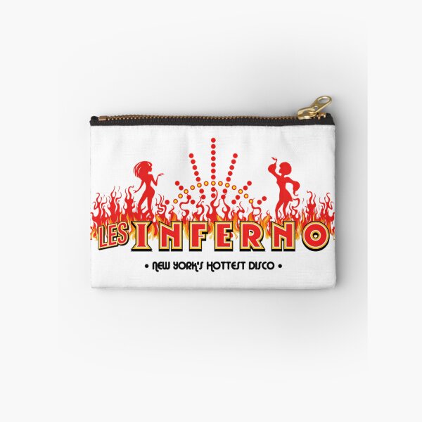 Item preview, Flaming Nightclub Dancers Disco Emblem designed and sold by CallieHauck.