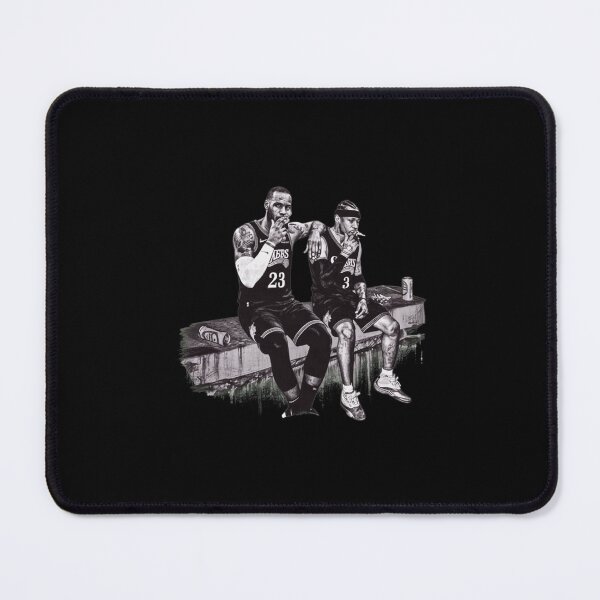 Item preview, Iconic Athletes Smoking Retro Basketball Graphic  designed and sold by IssamAlan.