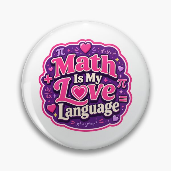 Item preview, Math - Is My Love Language Student Back to School designed and sold by RedRubyBubble.