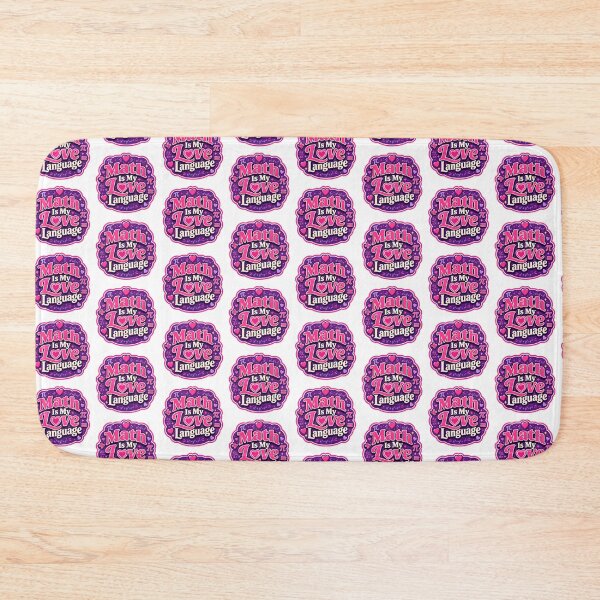 Item preview, Math - Is My Love Language Student Back to School designed and sold by RedRubyBubble.