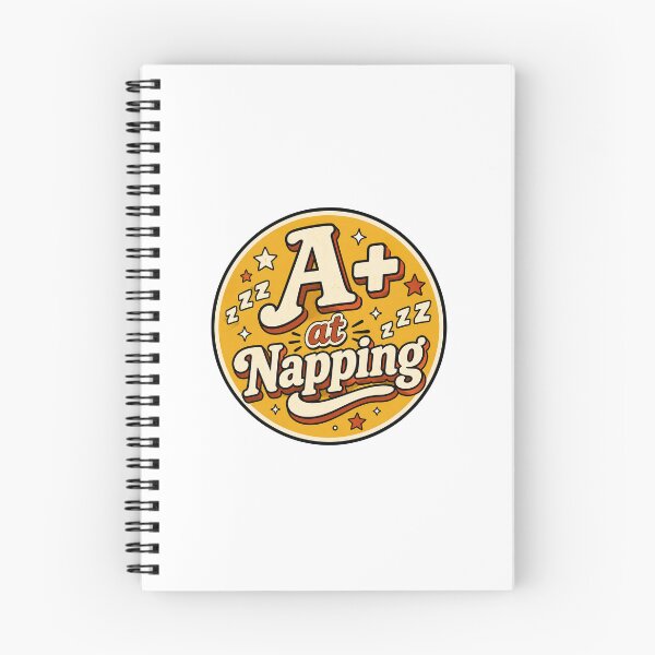 Item preview, Napping Gift - A Plus at Student Back to School designed and sold by RedRubyBubble.