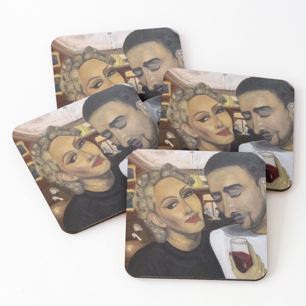 Item preview, A Glass Between Us designed and sold by tealightartist.