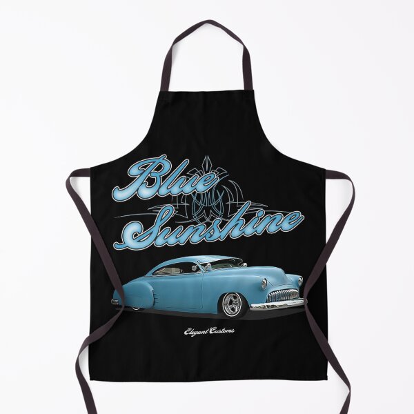 Item preview, 1949 1950 Bel Air Blue Sunshine with text - Lowrider, Kustom, Hot Rod, Muscle Car designed and sold by Elegant Customs.