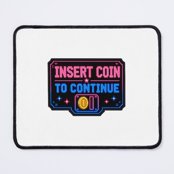 Item preview, Insert Coin Gift - Arcade Gamer designed and sold by RedRubyBubble.