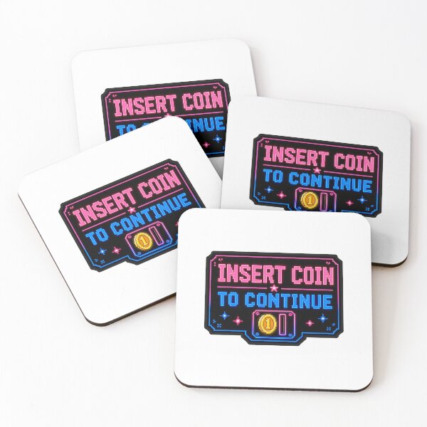 Item preview, Insert Coin Gift - Arcade Gamer designed and sold by RedRubyBubble.