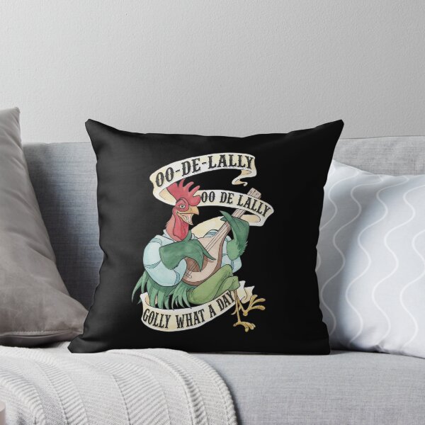Item preview, Rooster Musician Lute Banner Text Art designed and sold by JESSICGALIS.