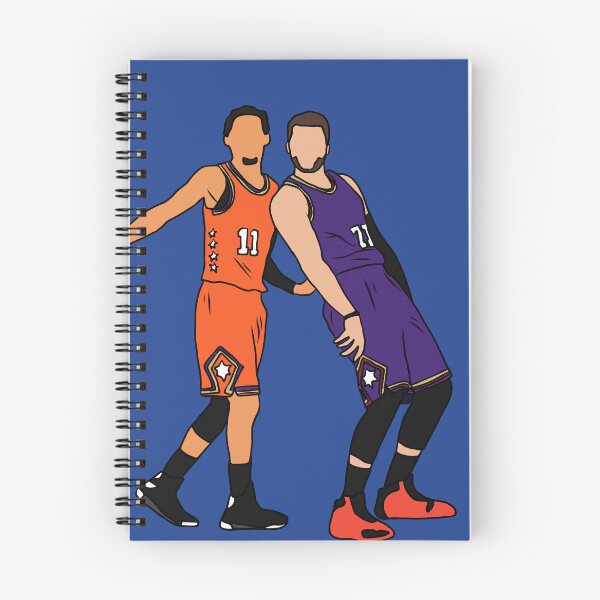 Item preview, Trae Young And Luka Doncic Half Court Shot designed and sold by RatTrapTees.