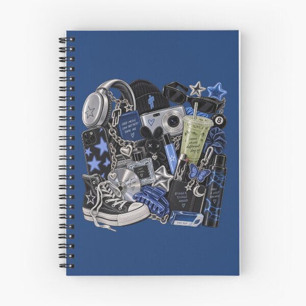 Item preview, Billie Fan Bag Dump – Blue Alt Pop Essentials designed and sold by SnugbugStudios.