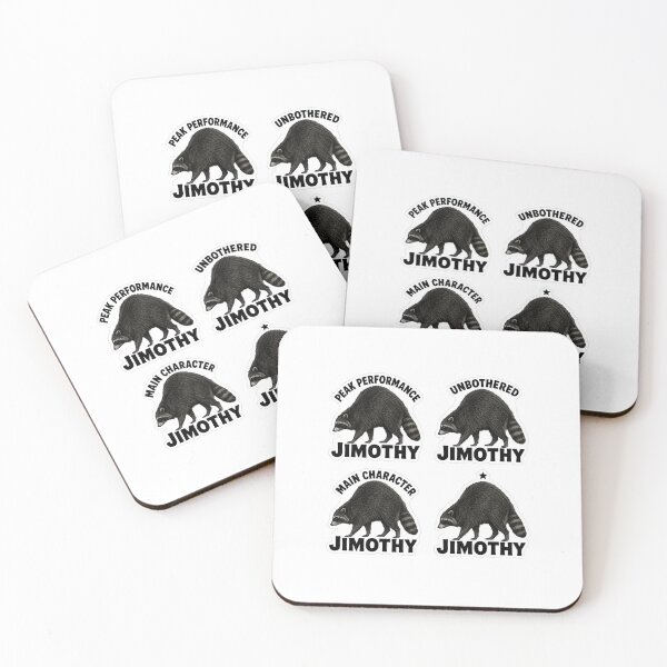 Item preview, Jimothy Gift - Raccoon Street Art designed and sold by RedRubyBubble.
