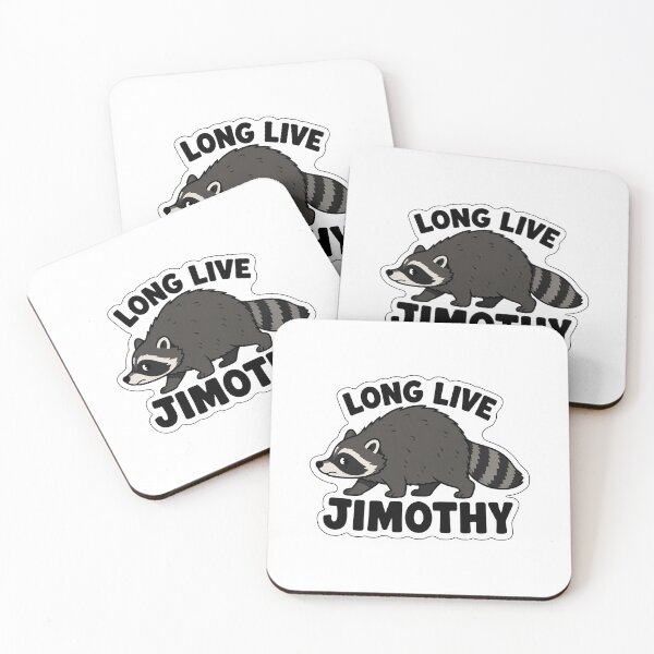 Item preview, Jimothy Gift - Raccoon Fan Art designed and sold by RedRubyBubble.
