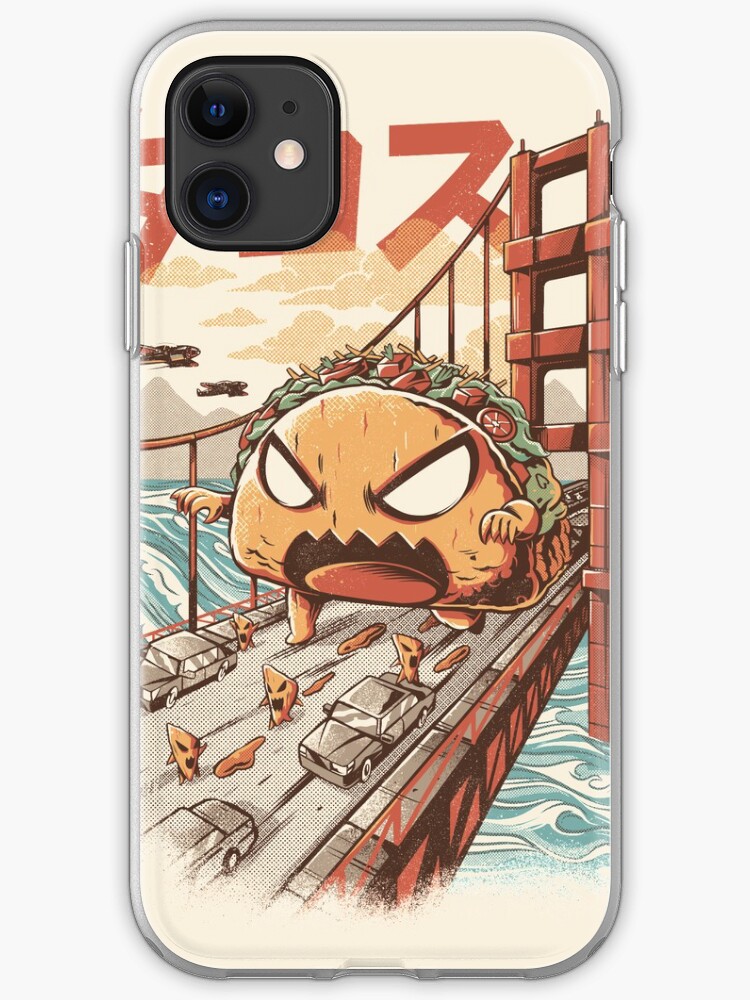 Kaiju Food Fight iPhone 11 case Kaiju Food Fight iPhone 11 case