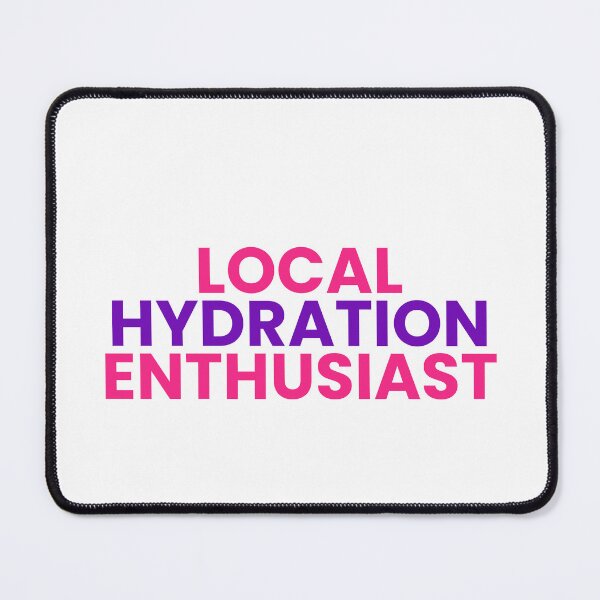 Item preview, Water Gift - Local Hydration Enthusiast designed and sold by RedRubyBubble.