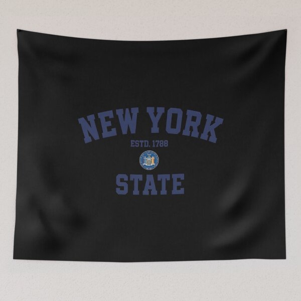 Item preview, New York State Estd 1788 Seal Retro Varsity Athletic Style designed and sold by Carletziz.
