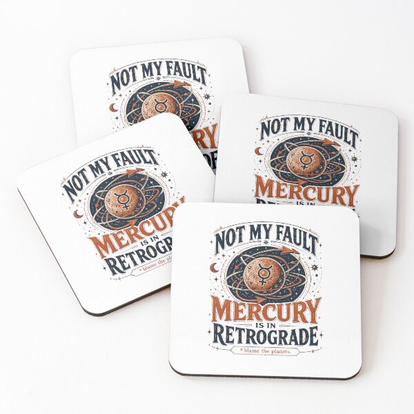 Item preview, Mercury Gift - Not My Fault — in Retrograde designed and sold by RedRubyBubble.